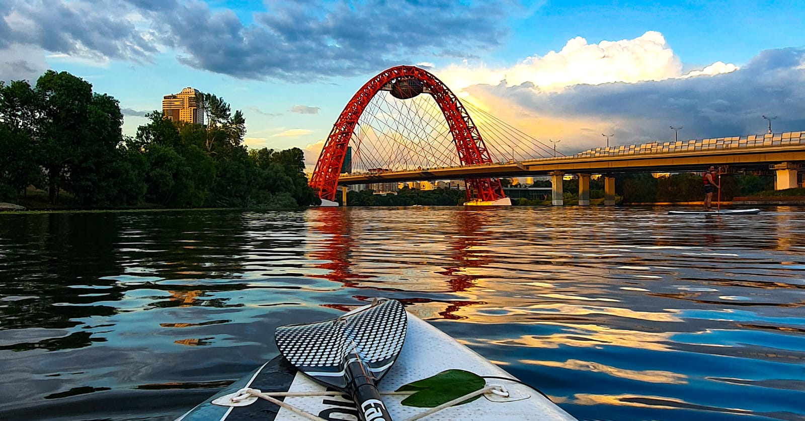 Танк живописный мост серебряный Бор