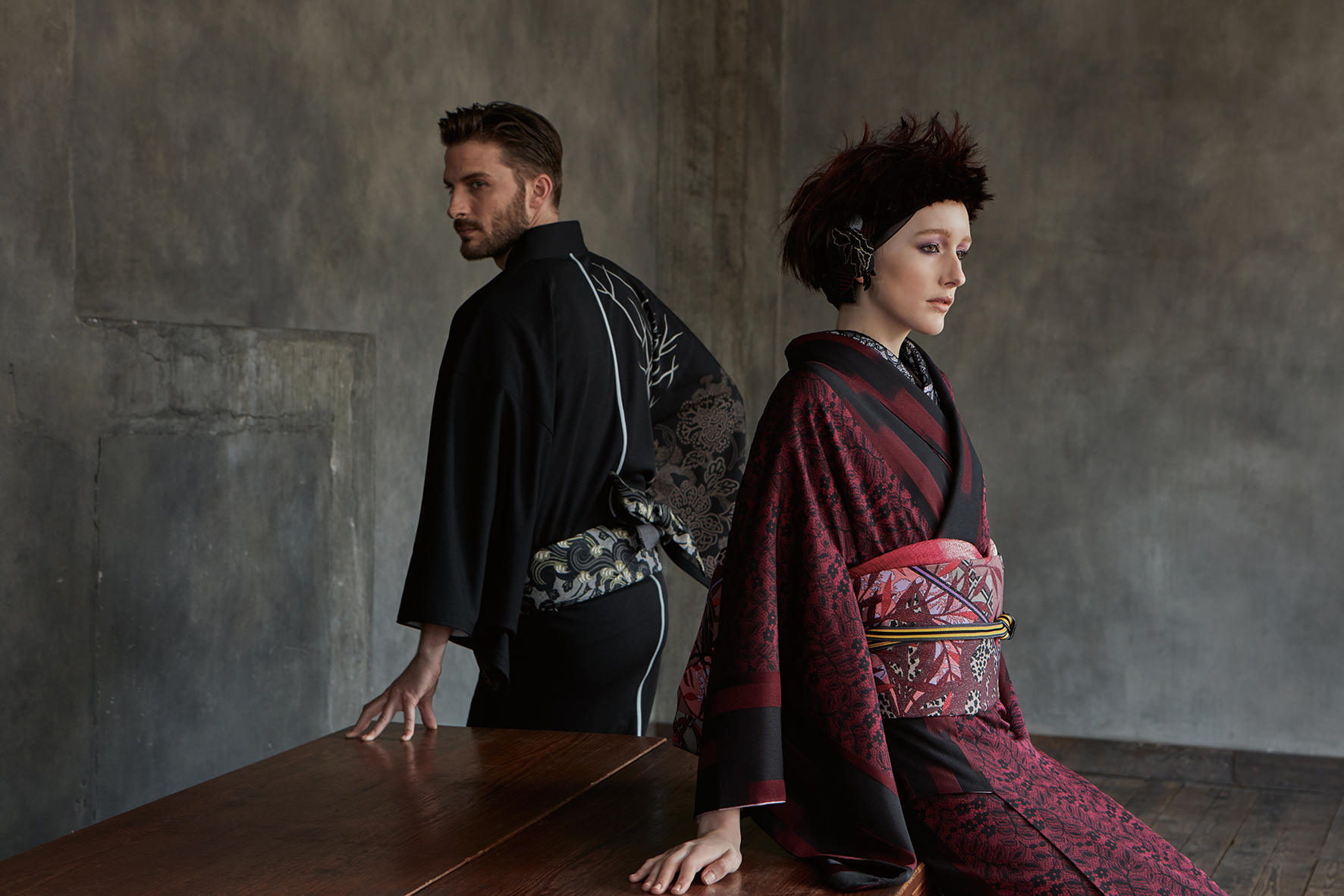 современное кимоно