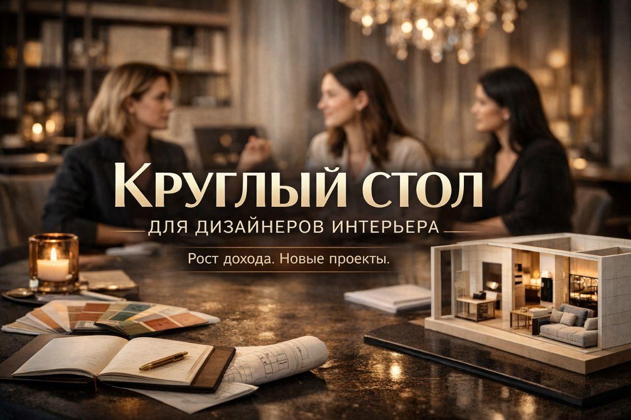 Круглый стол для дизайнеров интерьера