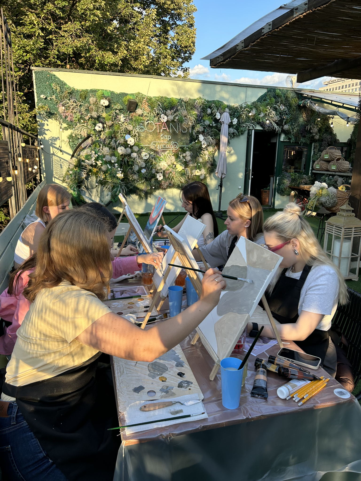 Мастер-класс по живописи маслом