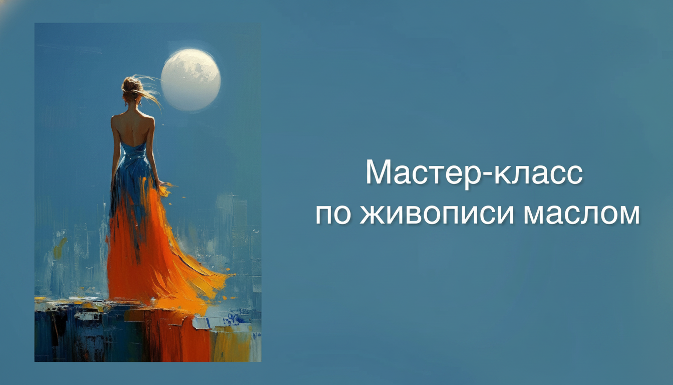 Мастер-класс по живописи маслом