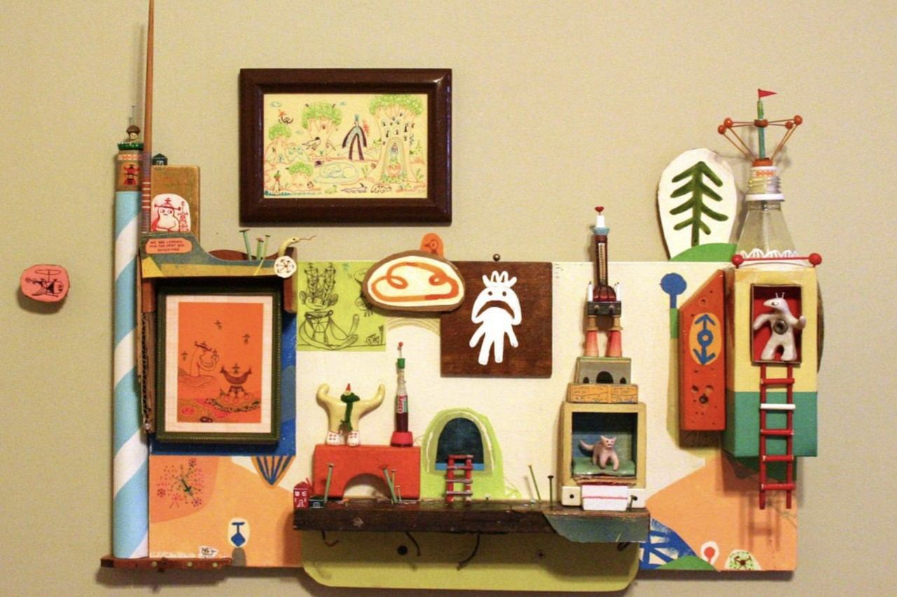 Мастер-класс «Ассамбляж по картине «Васильевский остров»