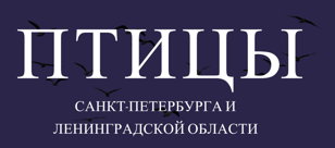 ПТИЦЫ САНКТ-ПЕТЕРБУРГА И ЛЕНИНГРАДСКОЙ ОБЛАСТИ