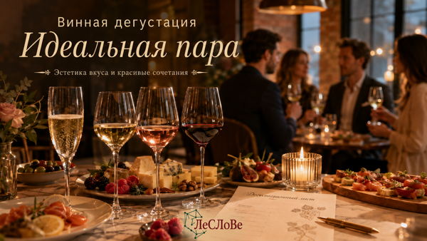 Винная дегустация «Идеальная пара»
