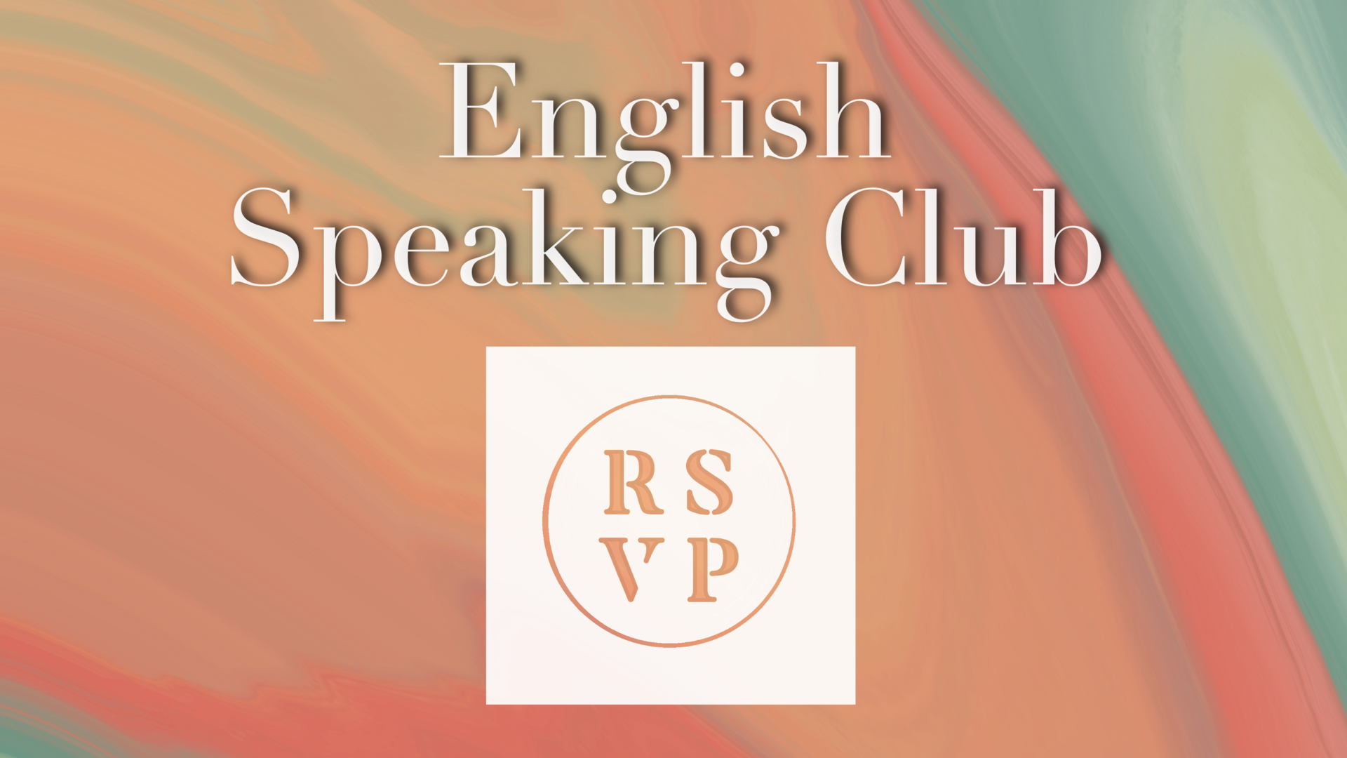 RSVP tea party (online) встреча разговорного клуба английского языка