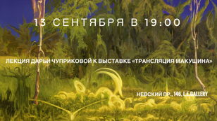 Лекция искусствоведа Дарьи Чуприковой о выставке "Трансляция Макушина"