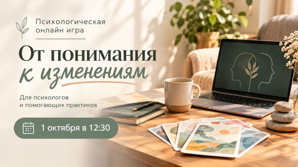 Психологическая онлайн игра-интенсив ОТ ПОНИМАНИЯ К ИЗМЕНЕНИЯМ