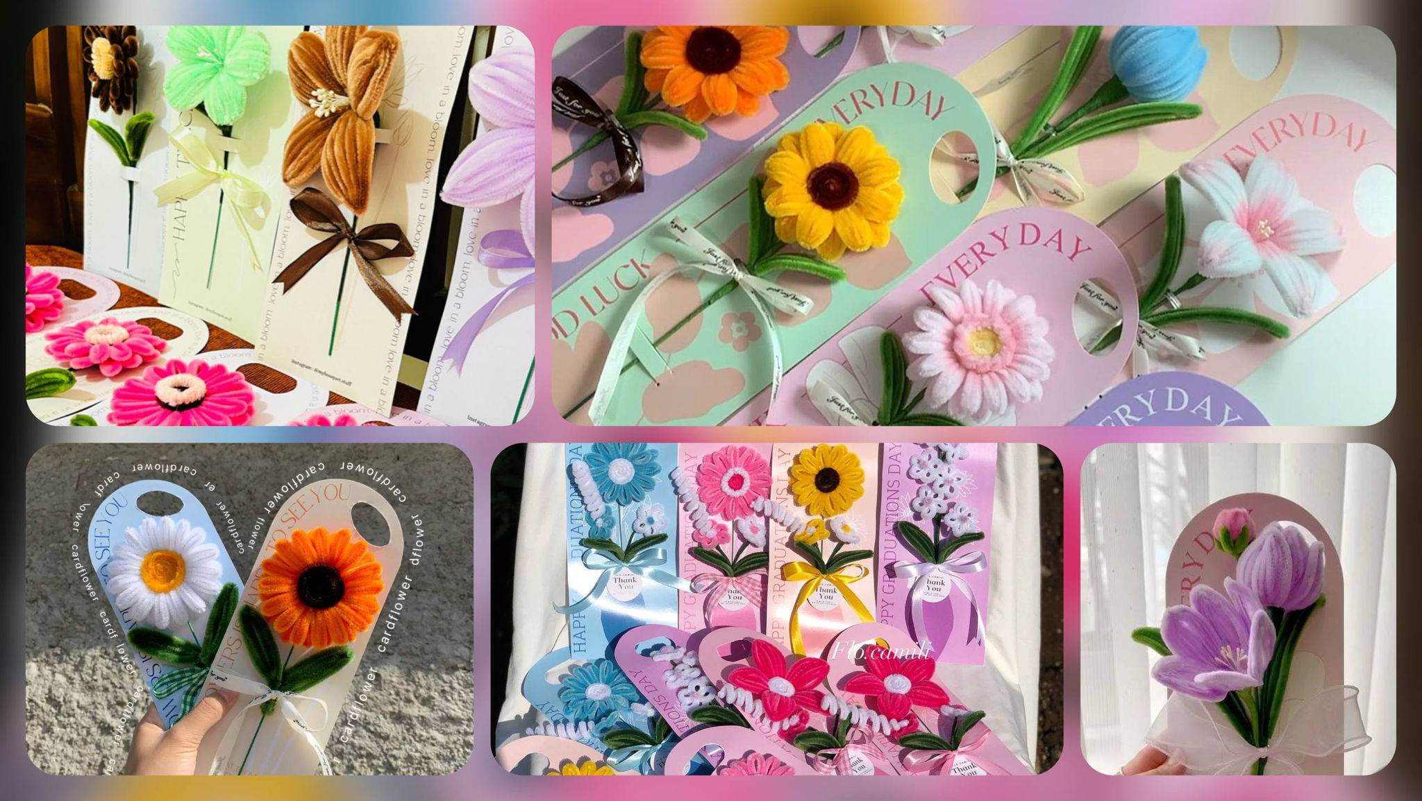 Мастер-класс «Букет весенних цветов» (6+)