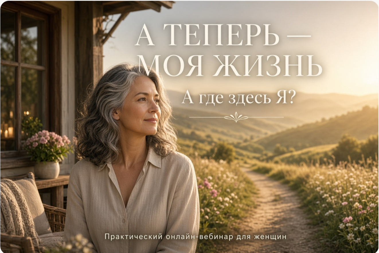 А теперь — моя жизнь