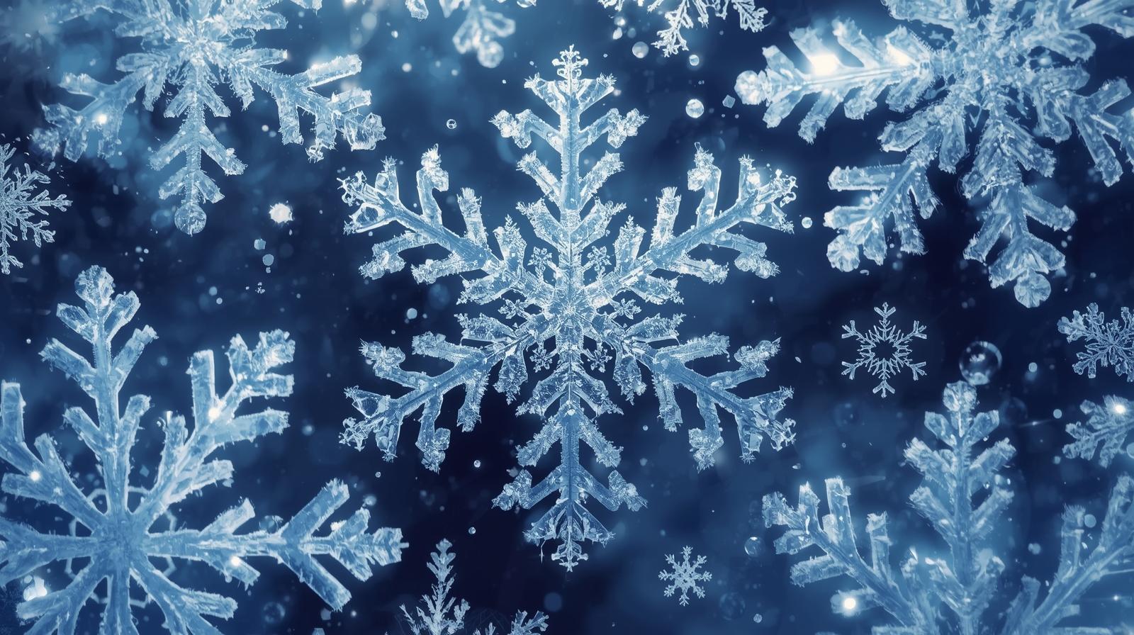 Бумажные снежинки