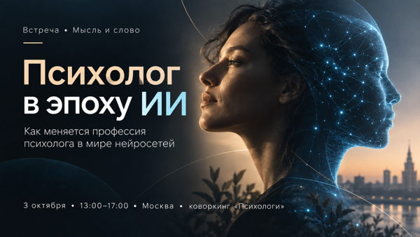 Встреча "Психолог в эпоху ИИ"