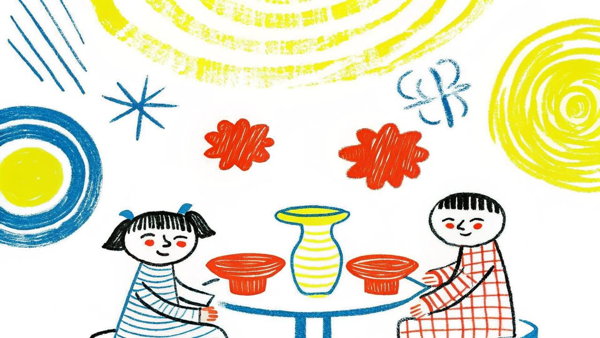 Лепка из глины для детей и их родителей