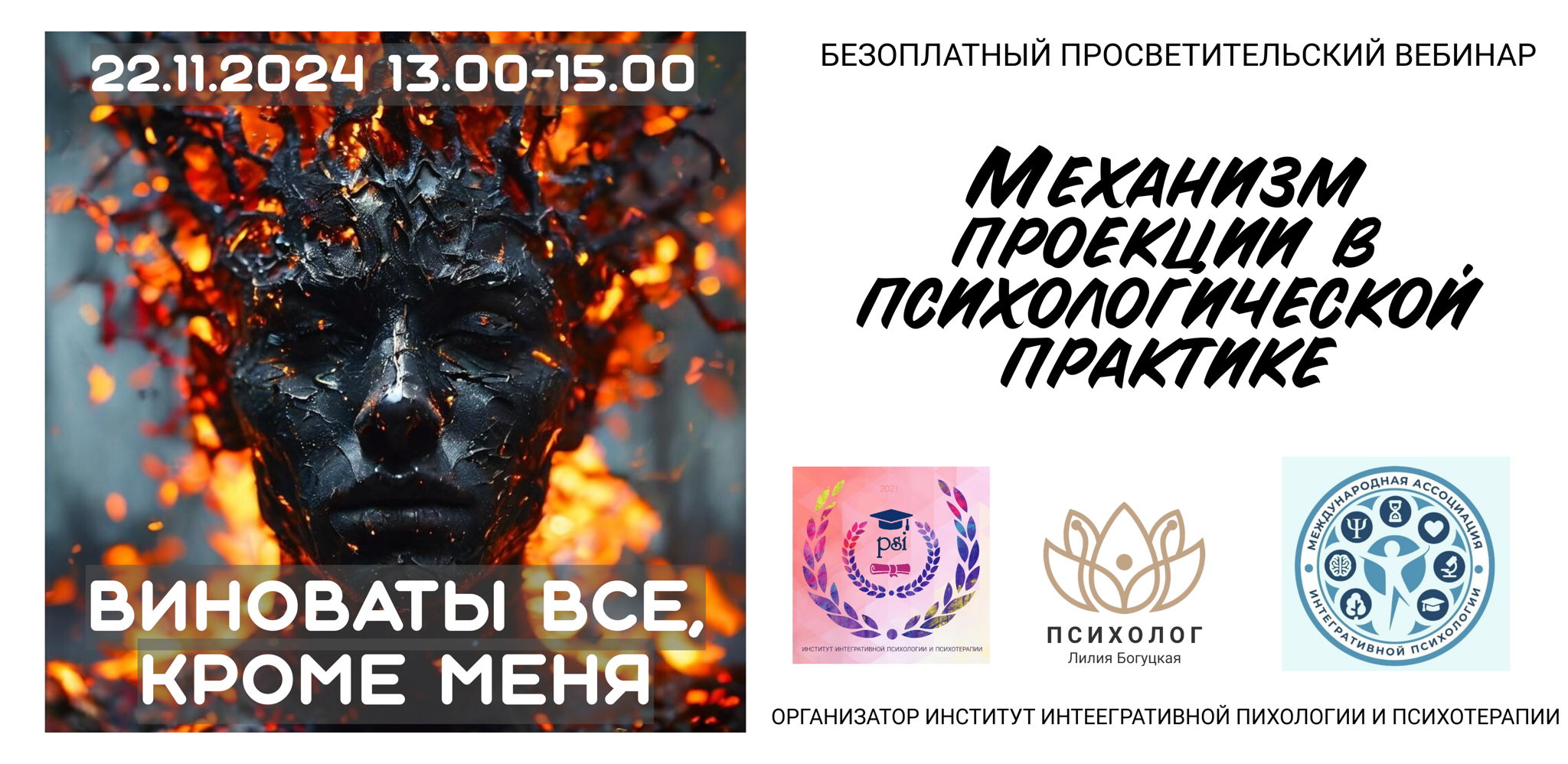 ВИНОВАТЫ ВСЕ, КРОМЕ МЕНЯ! Механизм проекции в психологической практике