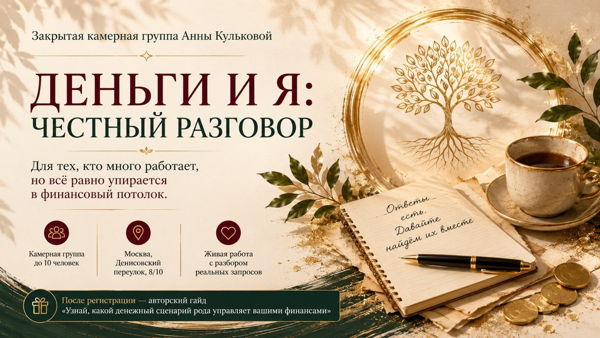 Деньги и я: честный разговор