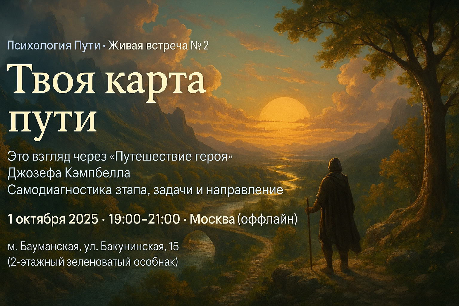 Твоя карта пути —«Это взгляд через "Путешествие героя" Джозефа Кэмпбелла · Самодиагностика этапа, задачи и направление»