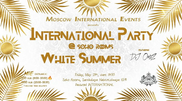 International Party: White Summer