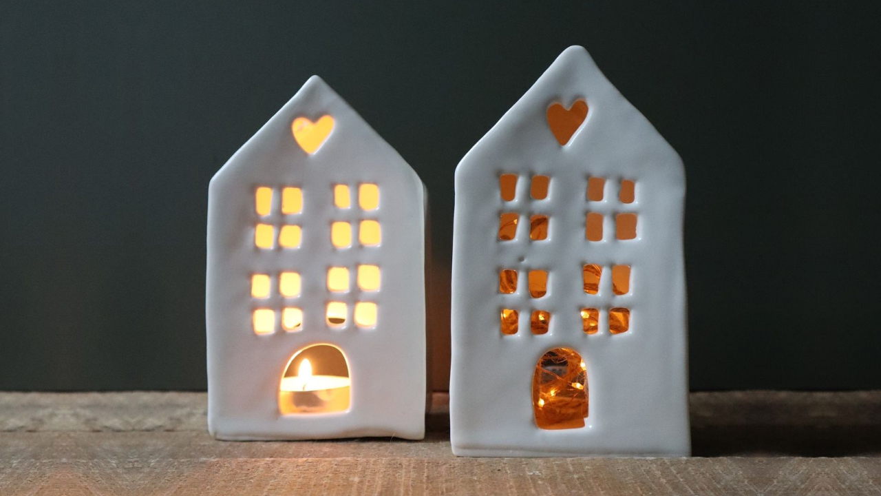 Мастер-класс по созданию керамических подсвечников