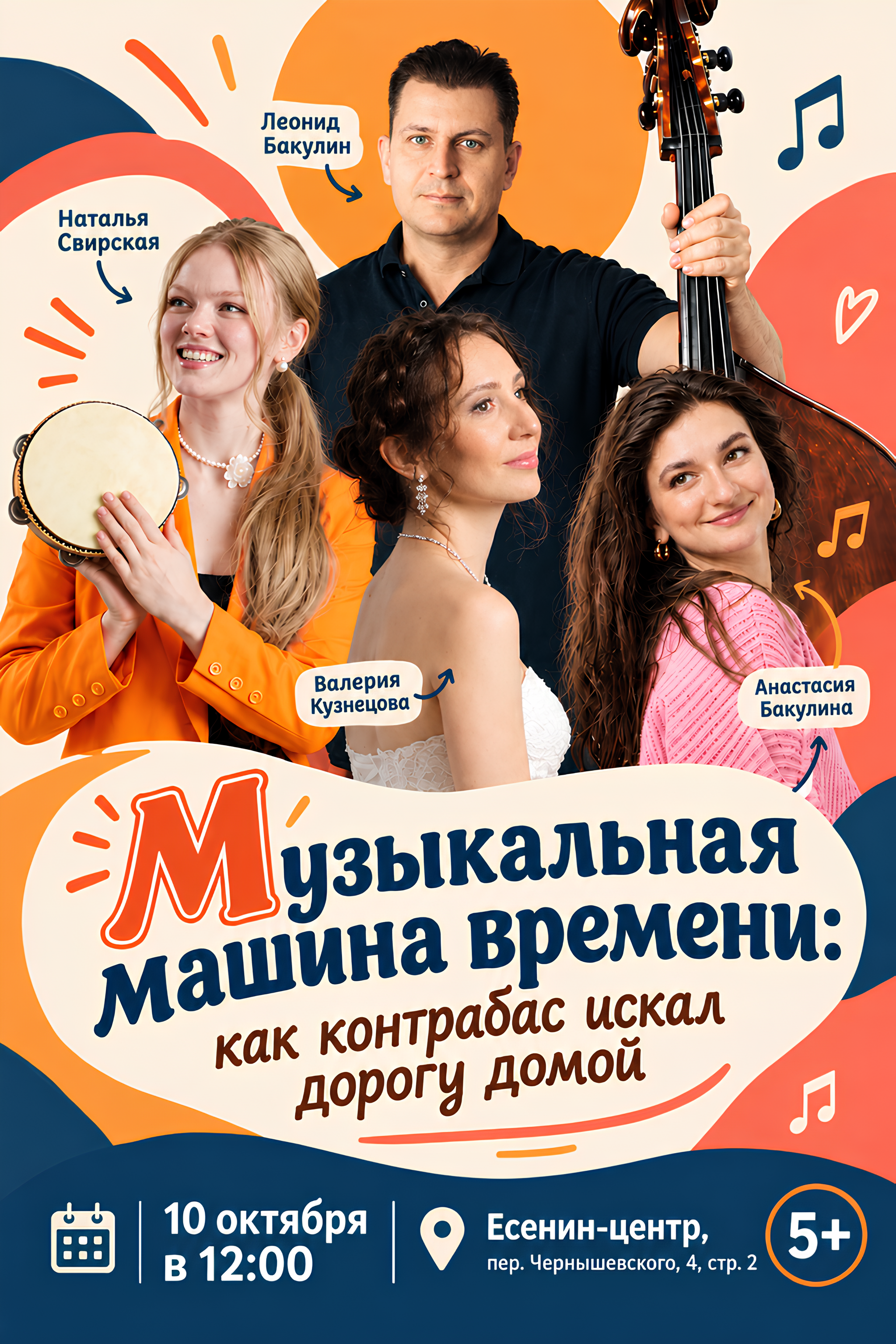 Музыкальная машина времени: как контрабас искал дорогу домой