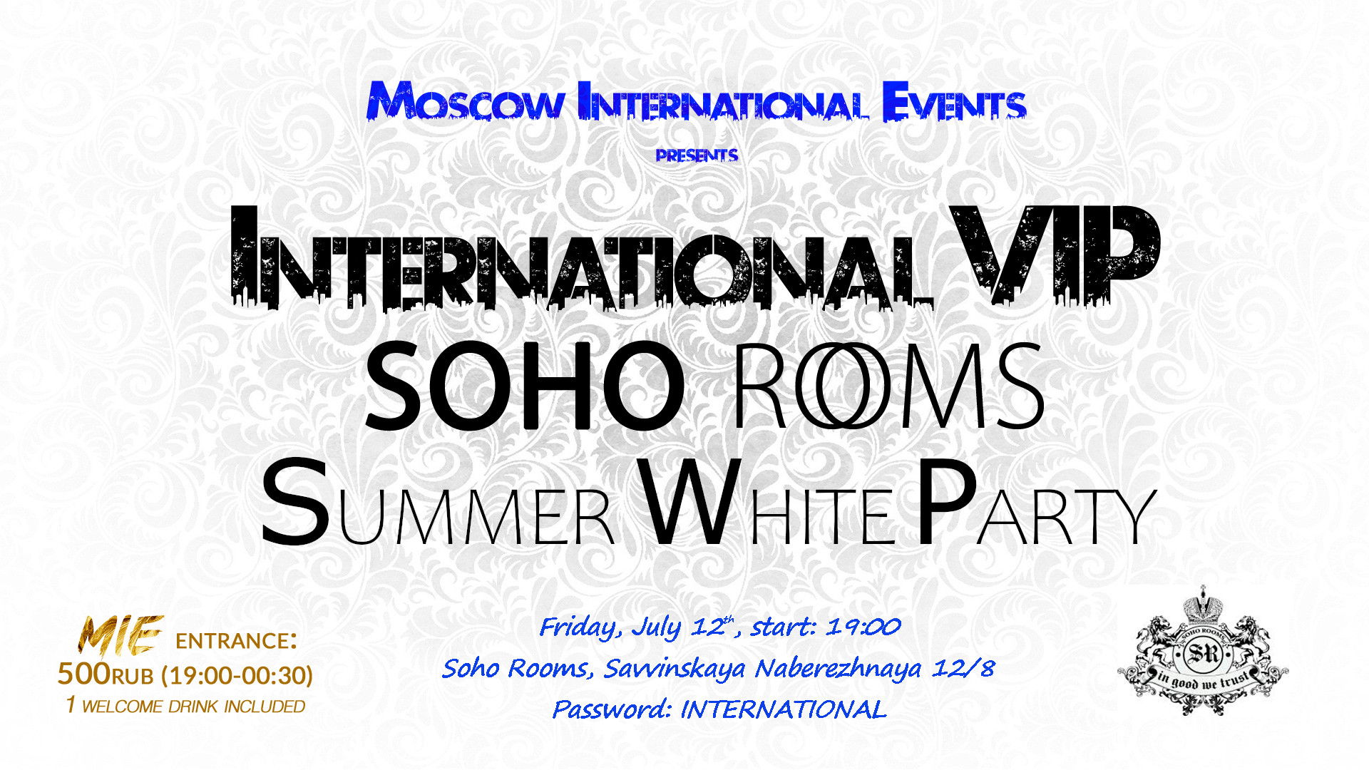 International VIP: Summer White Party