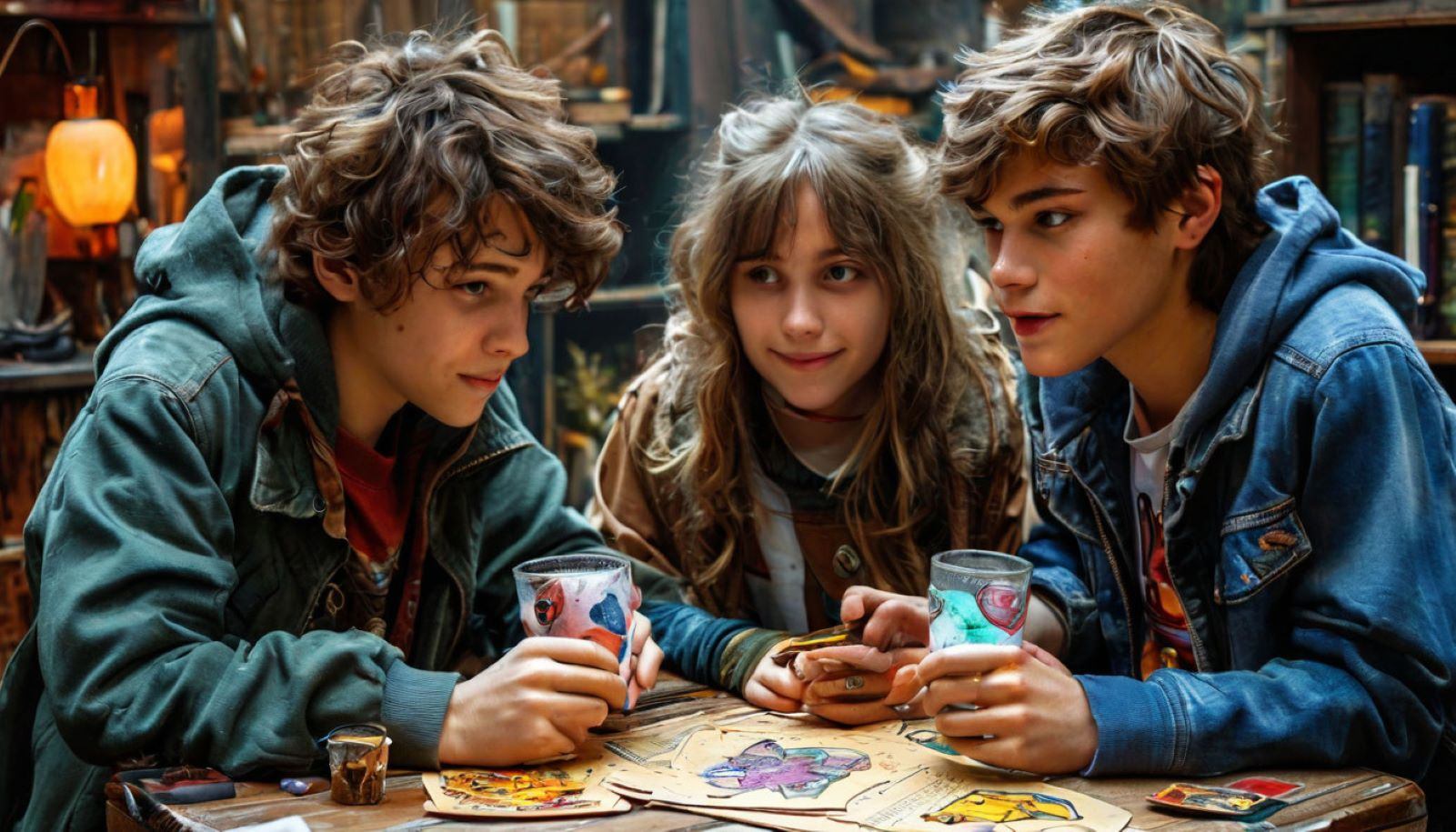 Интерактивная программа "Игротека в темной комнате"