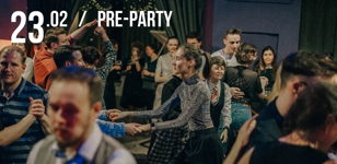 Танцевальная вечеринка PRE-PARTY  с живой музыкой
