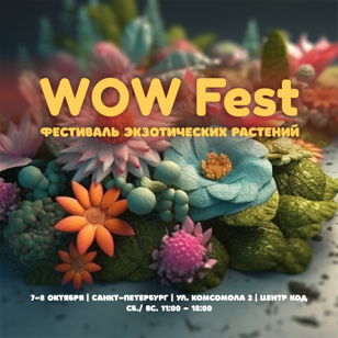 WOW Fest - фестиваль экзотических растений