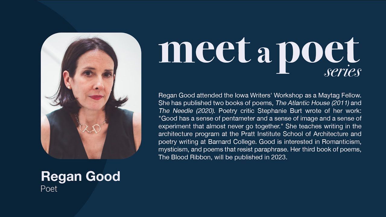 Restream: Meet a Poet: Regan Good
