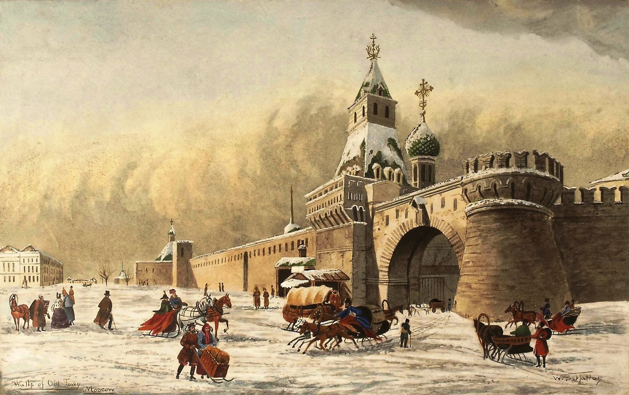 Xvii век вошел в историю под названием. Китайгородская стена Москва 19 век. Китай город 17 век. Владимирские ворота Китай-города на Лубянской площади. Китайгородская стена в Москве 16 век.