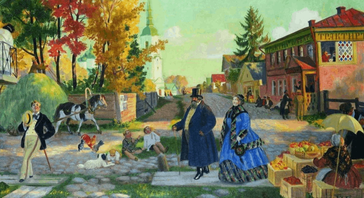 Кустодиев : мастер радости. Экскурсия по выставке в художественной галерее, 16+