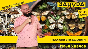 Илья Удалов с лекцией «Как они это делают?»    