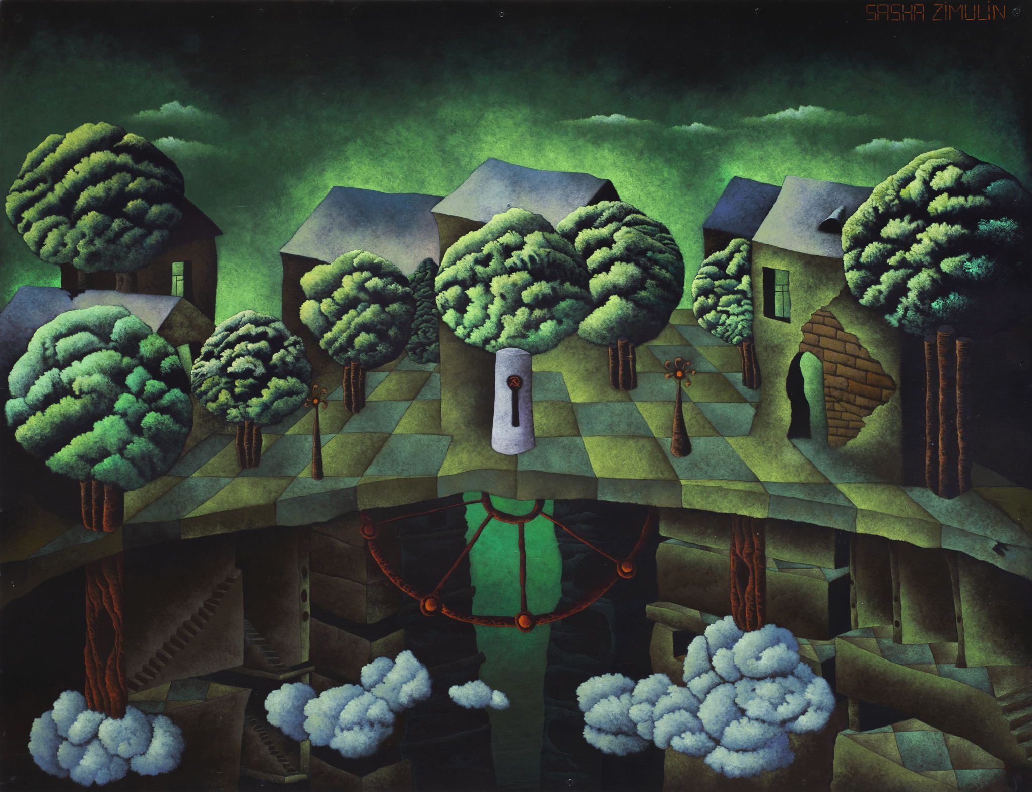 Экскурсия с художником Сашей Зимулиным