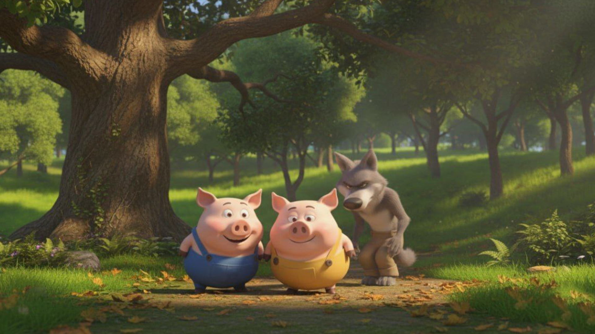 Кукольный спектакль "Про маленького поросенка Плюха"