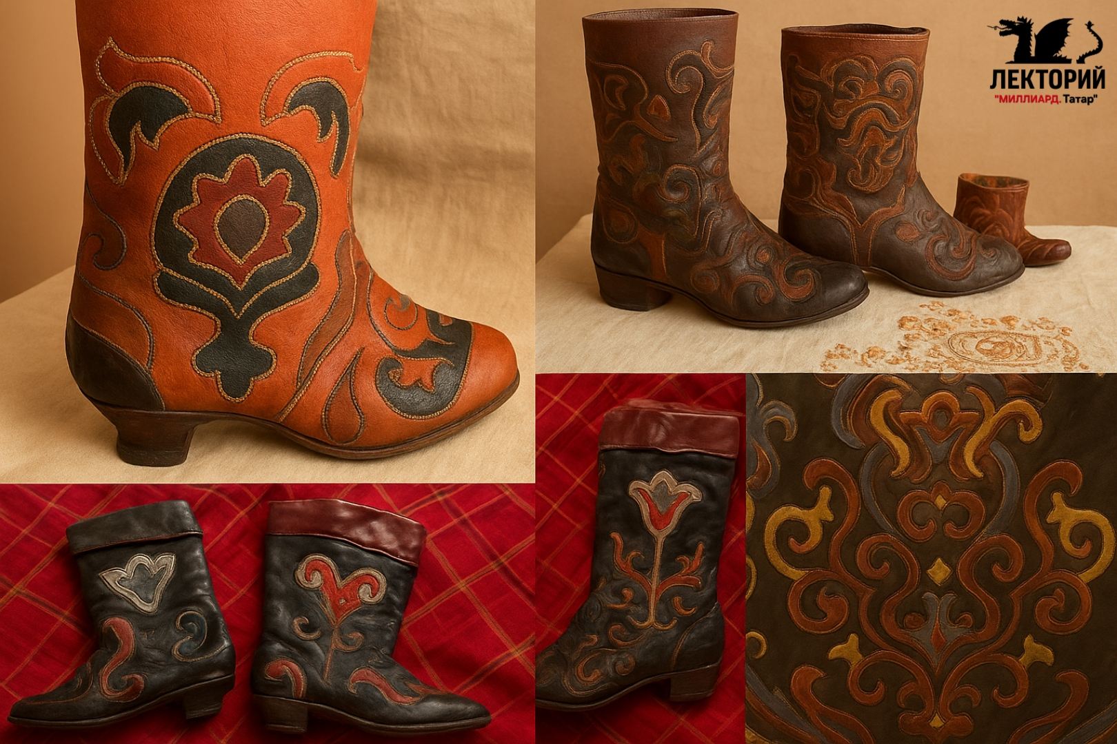 Секреты татарской кожаной мозаики