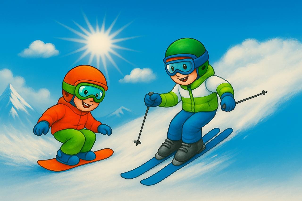 UrbanSkiFest KIDS лыжи и сноуборд летом