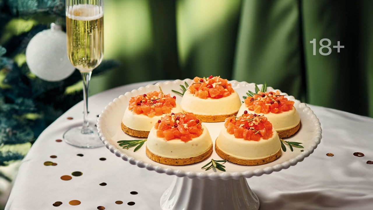 Новогодний ужин с «Азбукой вкуса»