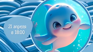 Интерактивное занятие для детей «Дельфин», из цикла «Мир животных»