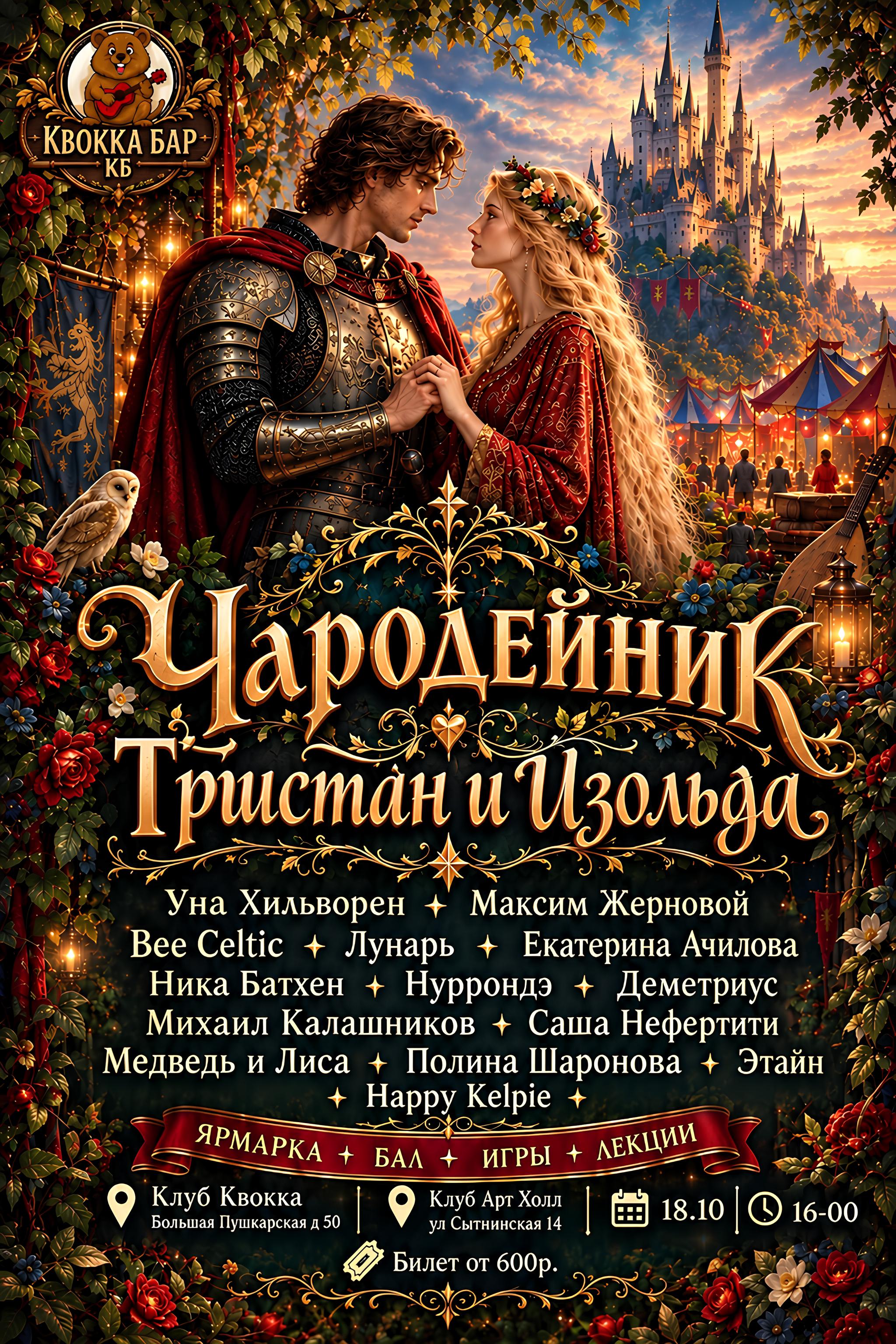 Чародейник. Тристан и Изольда.