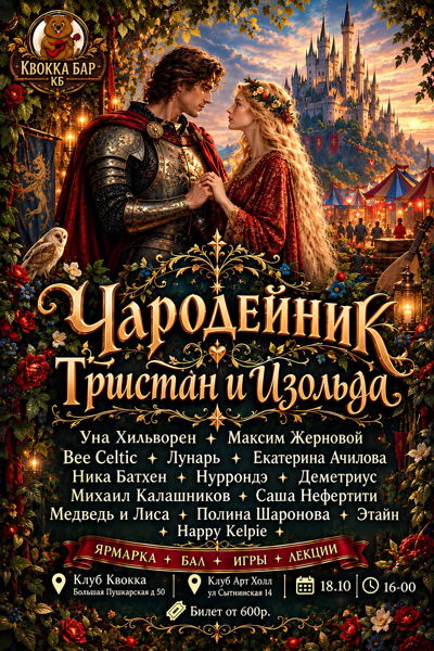 Чародейник. Тристан и Изольда