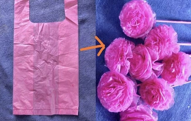 Цветы из пластика: мастер-класс по созданию поделок из вторсырья