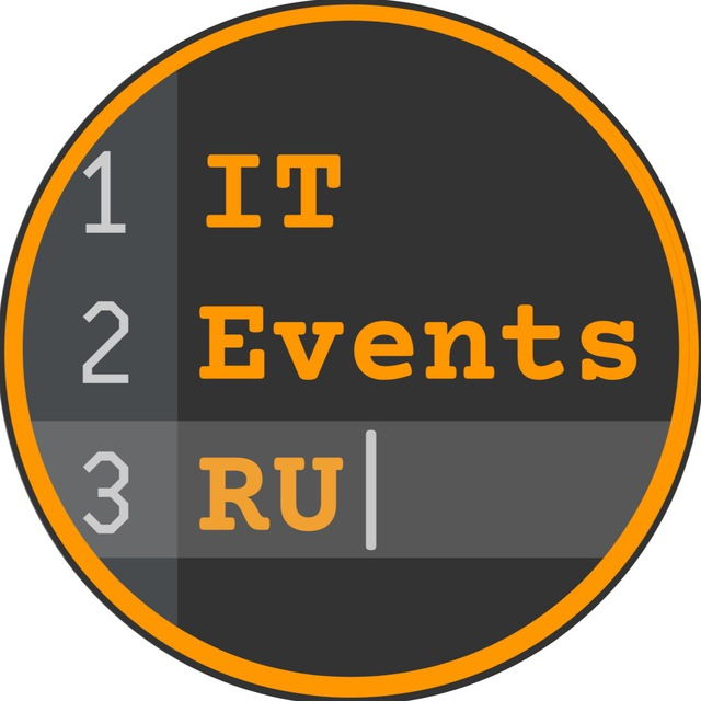 IT Events RU - самые топовые IT-мероприятия России, а также онлайн в твоём Telegram. Анонсы каждую неделю.