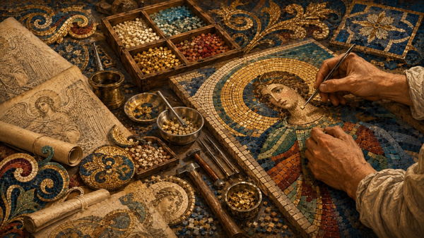 История одного квартала. Мозаичные мастерские Фроловых