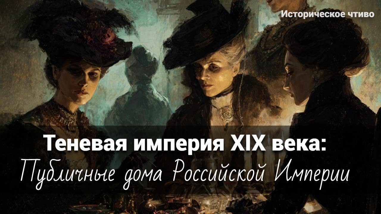 ЛЕКЦИЯ: «ТЕНЕВАЯ ИМПЕРИЯ XIX ВЕКА. Публичные дома в Российской империи»