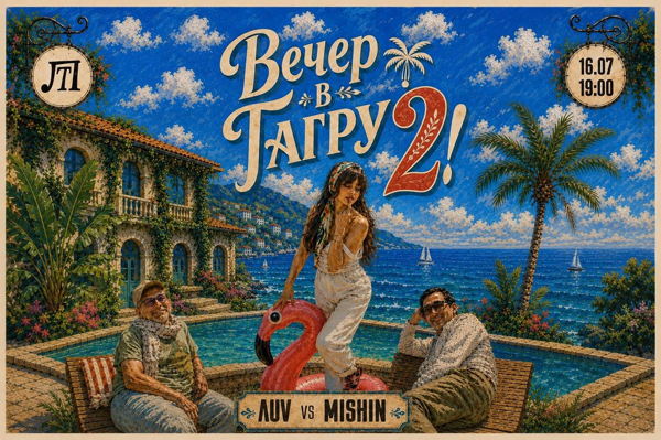 "ВЕЧЕР В ГАГРУ 2" ΛUV vs MISHIN