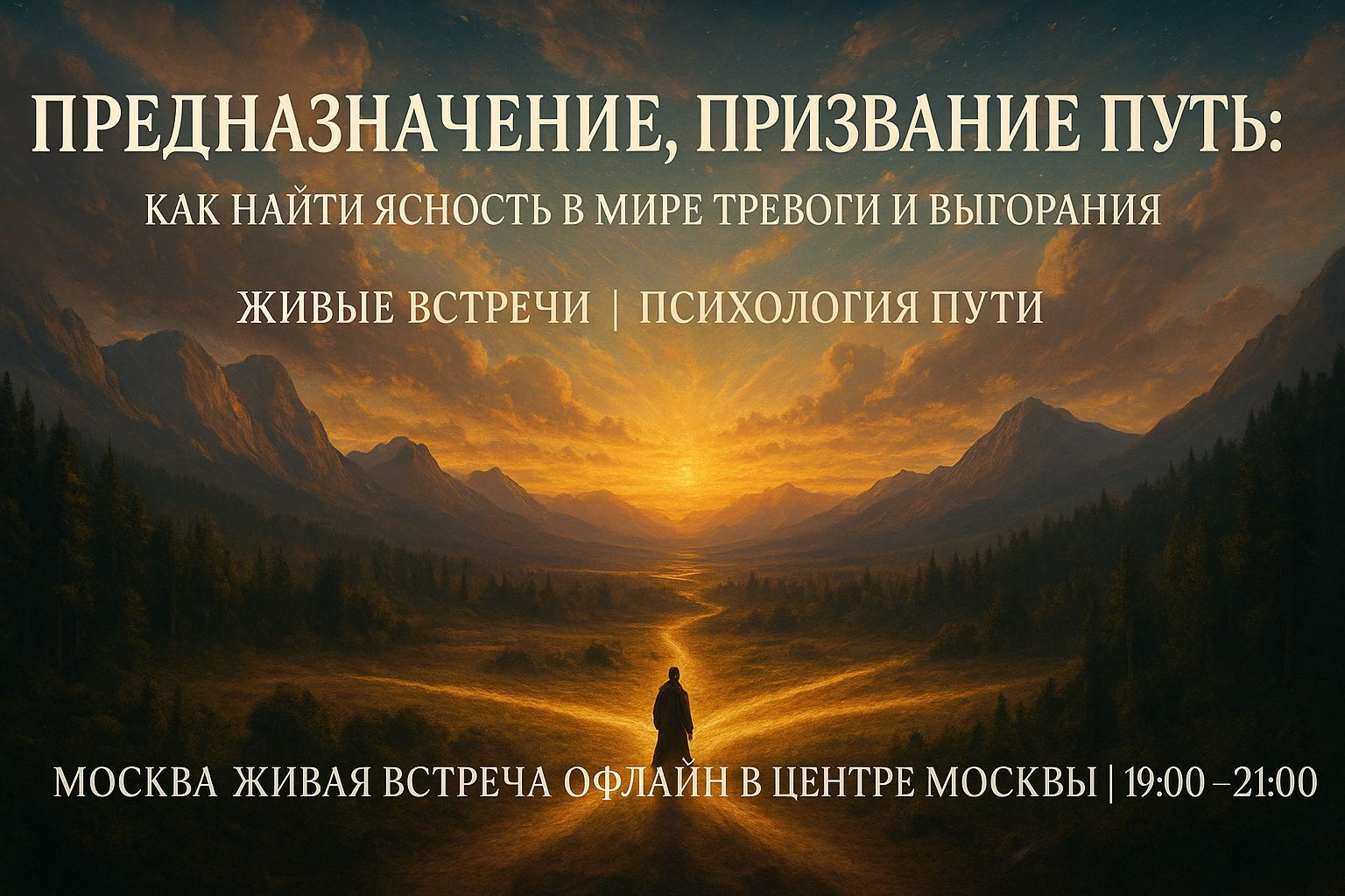 Предназначение, призвание и путь: ясность вместо тревоги и выгорания