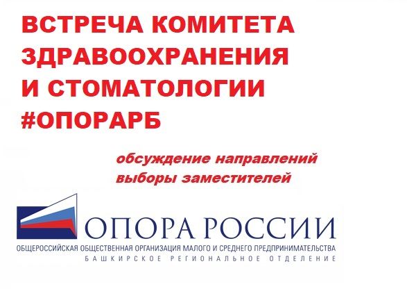 Встреча Комитета здравоохранения и стоматологии Башкирской ОПОРЫ РОССИИ