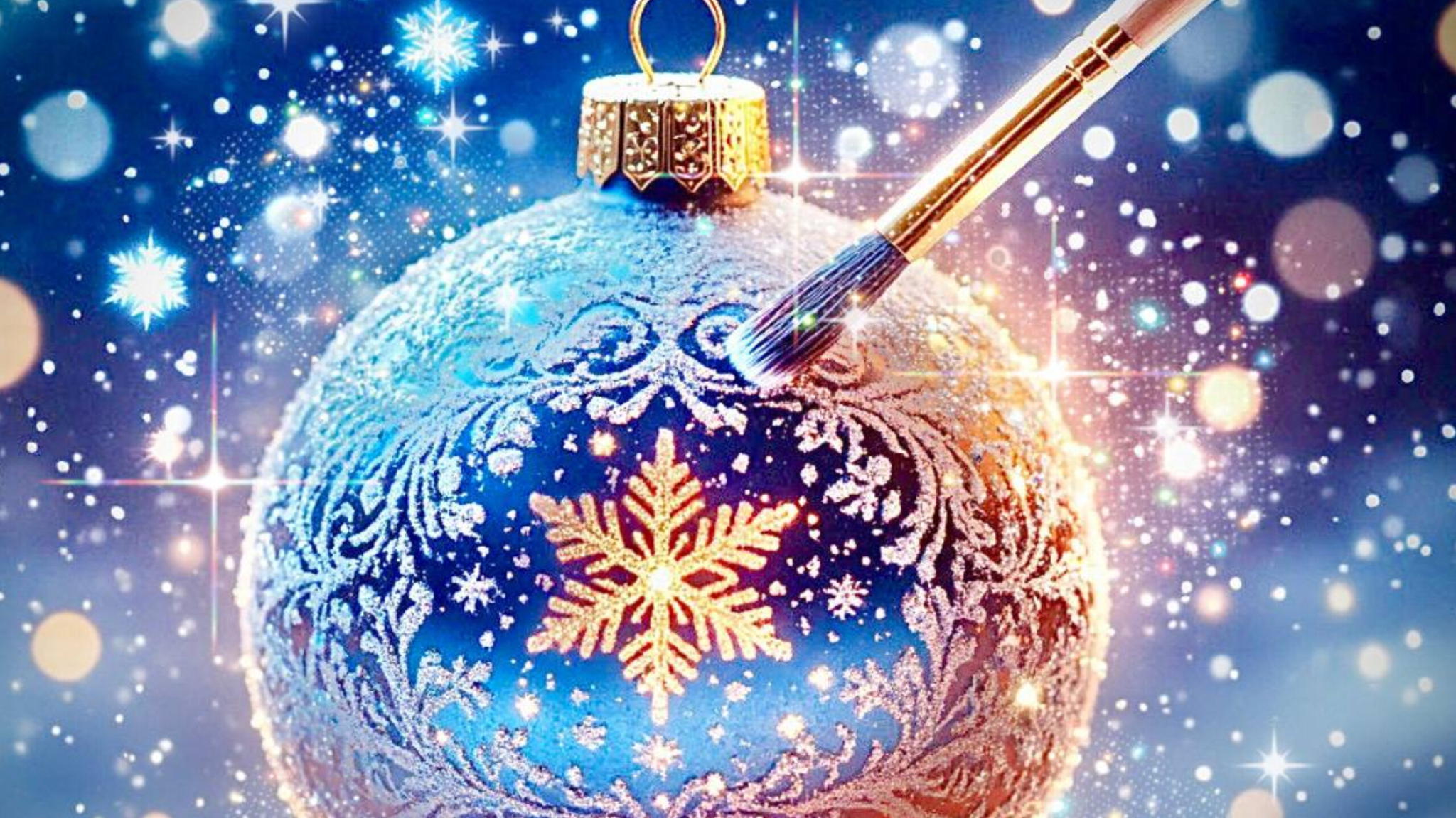 Мастер-класс по росписи новогодних шаров: Создайте настоящее волшебство своими руками