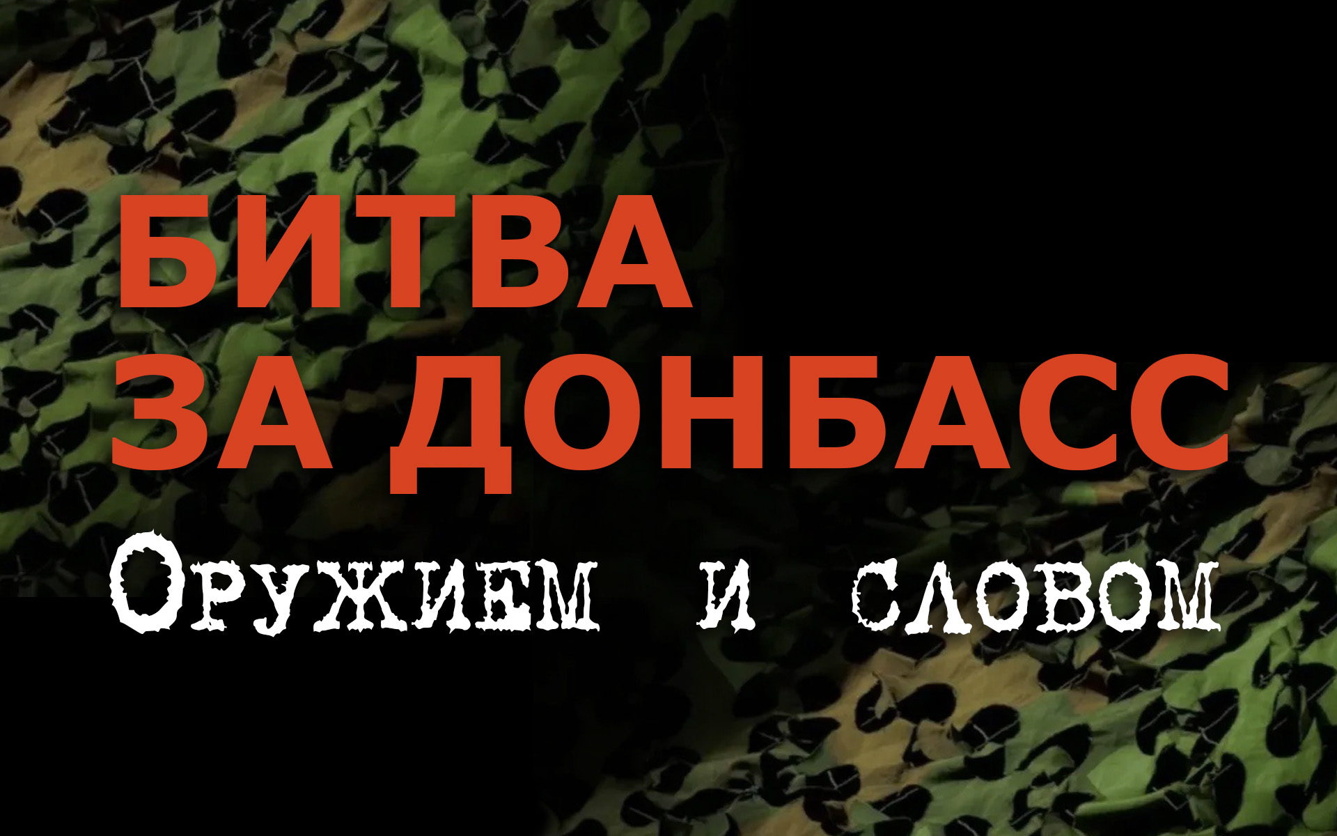 Моноспектакль " Битва за Донбасс. Оружием и словом" Светланы Коротковой