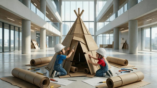 Креативное конструирование: мастер-класс «Космический шалаш» (6-15 лет)