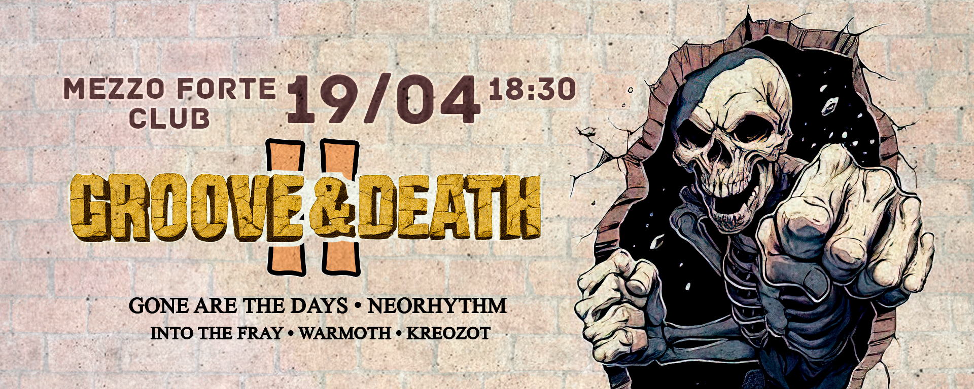 Groove&Death Fest II | Москва (Mezzo Forte)