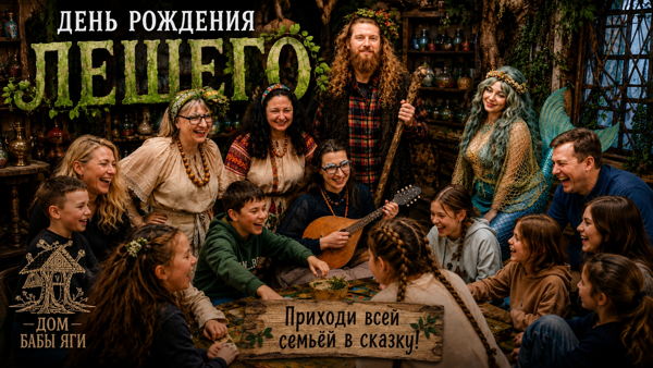 Семейная программа "День рождения Лешего"